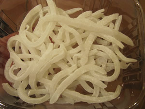 Young Coconut Ribbons - Mứt Dừa Non